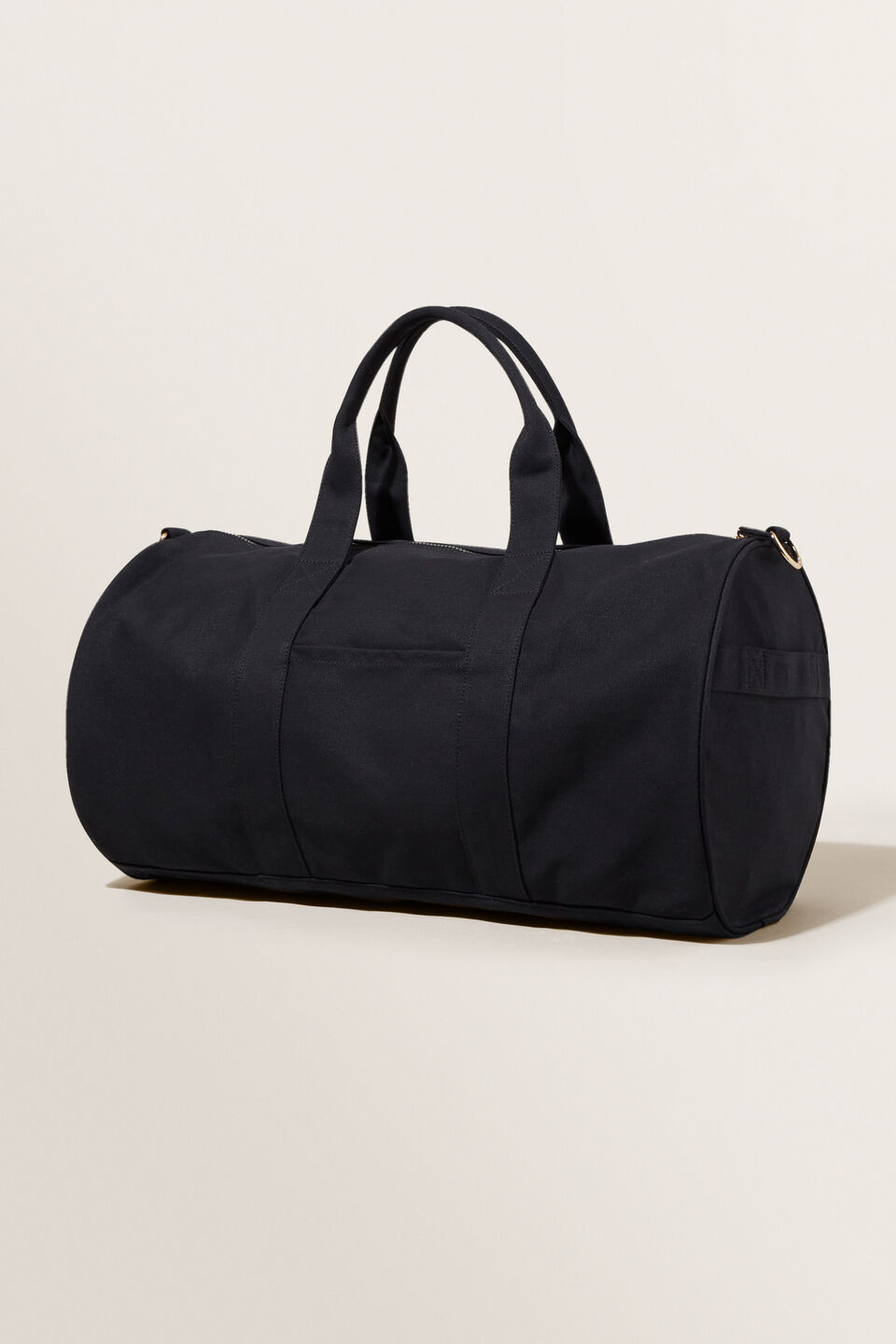 Seed Canvas Duffle Bag  Black