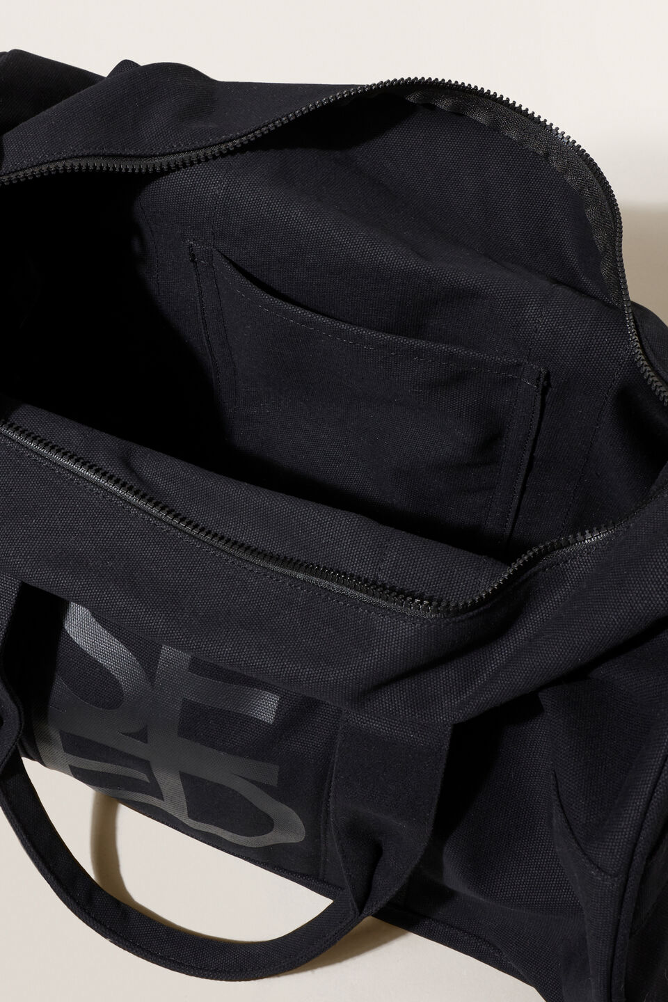 Seed Canvas Duffle Bag  Black