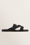 Maya Leather Sandal  Black  hi-res