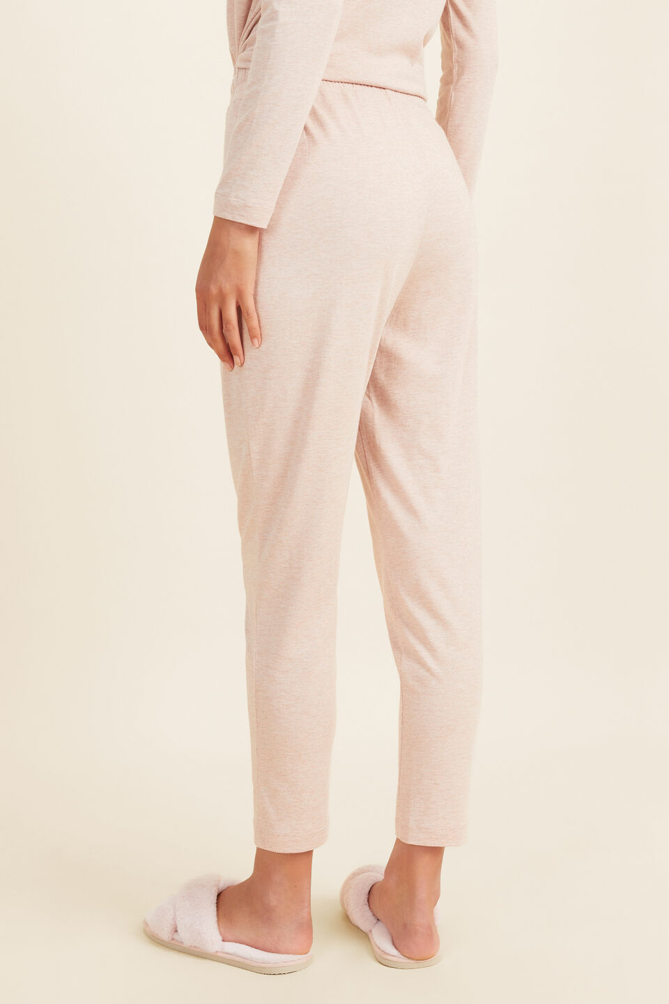 Jersey Pyjama Bottom  Chalk Pink