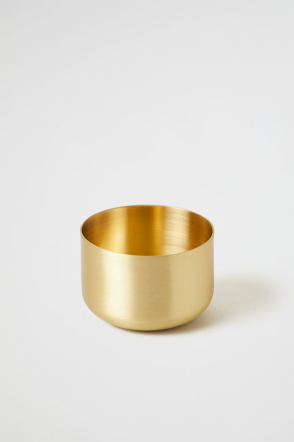 Rae Small Bowl  Brass