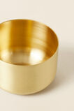 Rae Small Bowl  Brass  hi-res