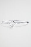 Silver Initial Bangle  T  hi-res