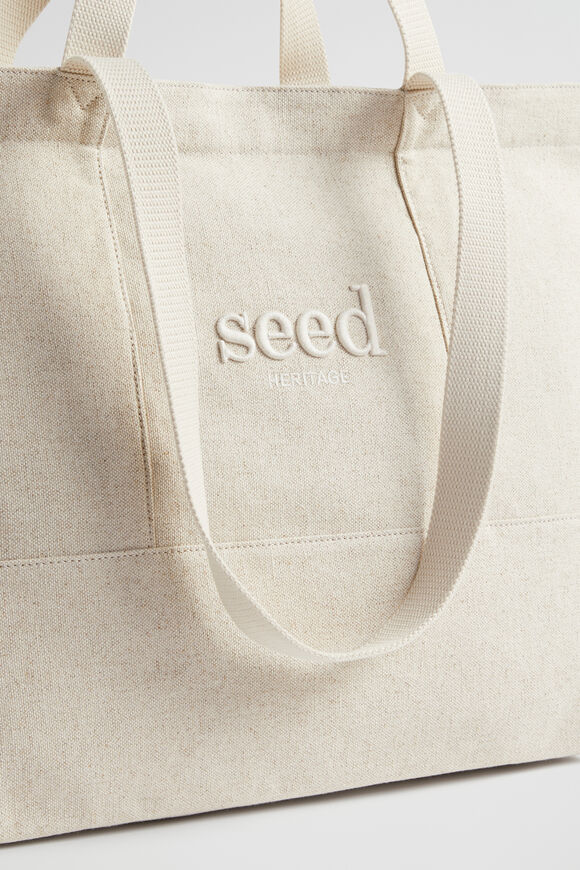 Seed Overnight Bag  Stone Natural  hi-res
