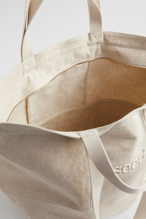 Seed Overnight Bag  Stone Natural  hi-res
