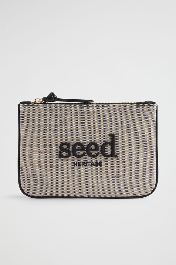 Seed Pouch  Black Natural  hi-res