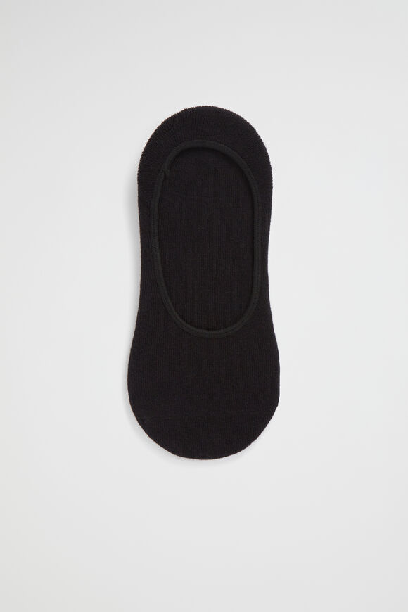 No Show Sock  Black  hi-res