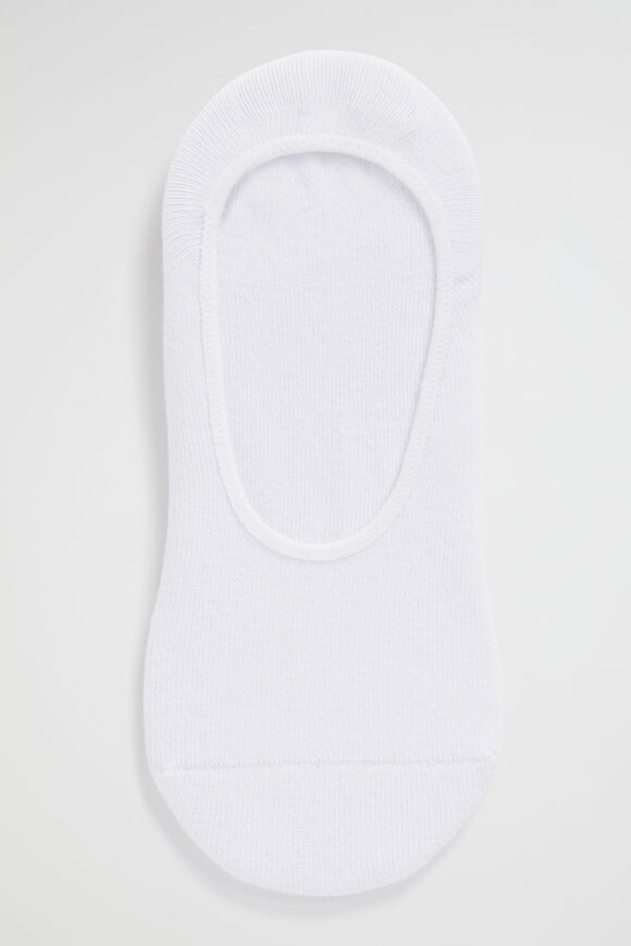 No Show Sock  White  hi-res