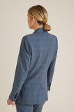 Blue Iris Check Blazer    hi-res