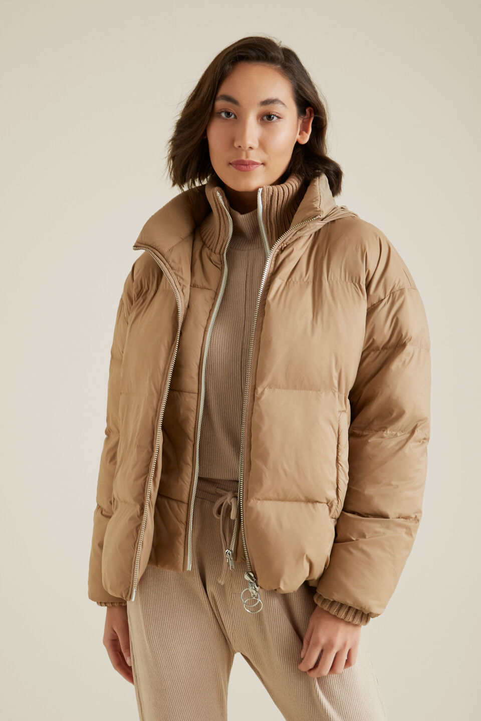 Double Zip Puffer  