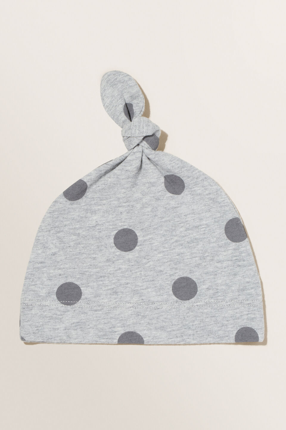 Essential Jersey Knot Hat  Birch Marle