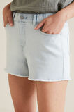 Elastic Waist Denim Short    hi-res
