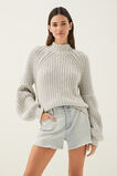 Elastic Waist Denim Short    hi-res