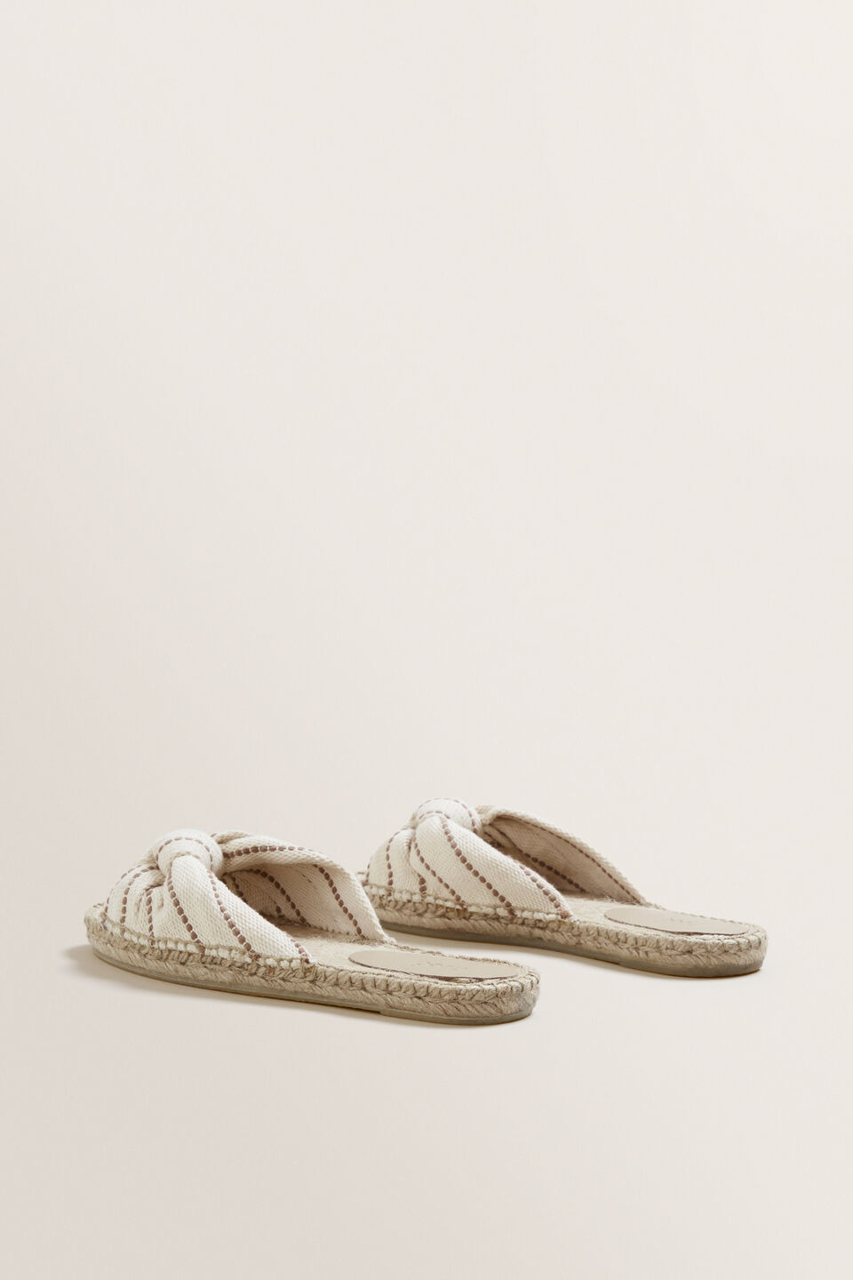 Ella Knot Espadrille  Donkey Stripe
