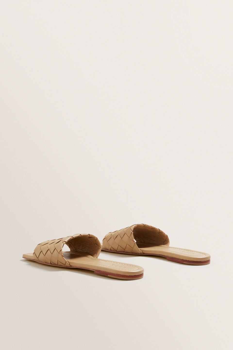 Amber Woven Flat  Beige
