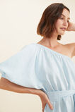 Linen One Shoulder Maxi Dress  WINTERSKY  hi-res