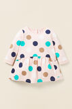 Terry Spot Dress  Dusty Rose  hi-res