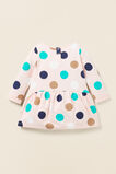 Terry Spot Dress  Dusty Rose  hi-res