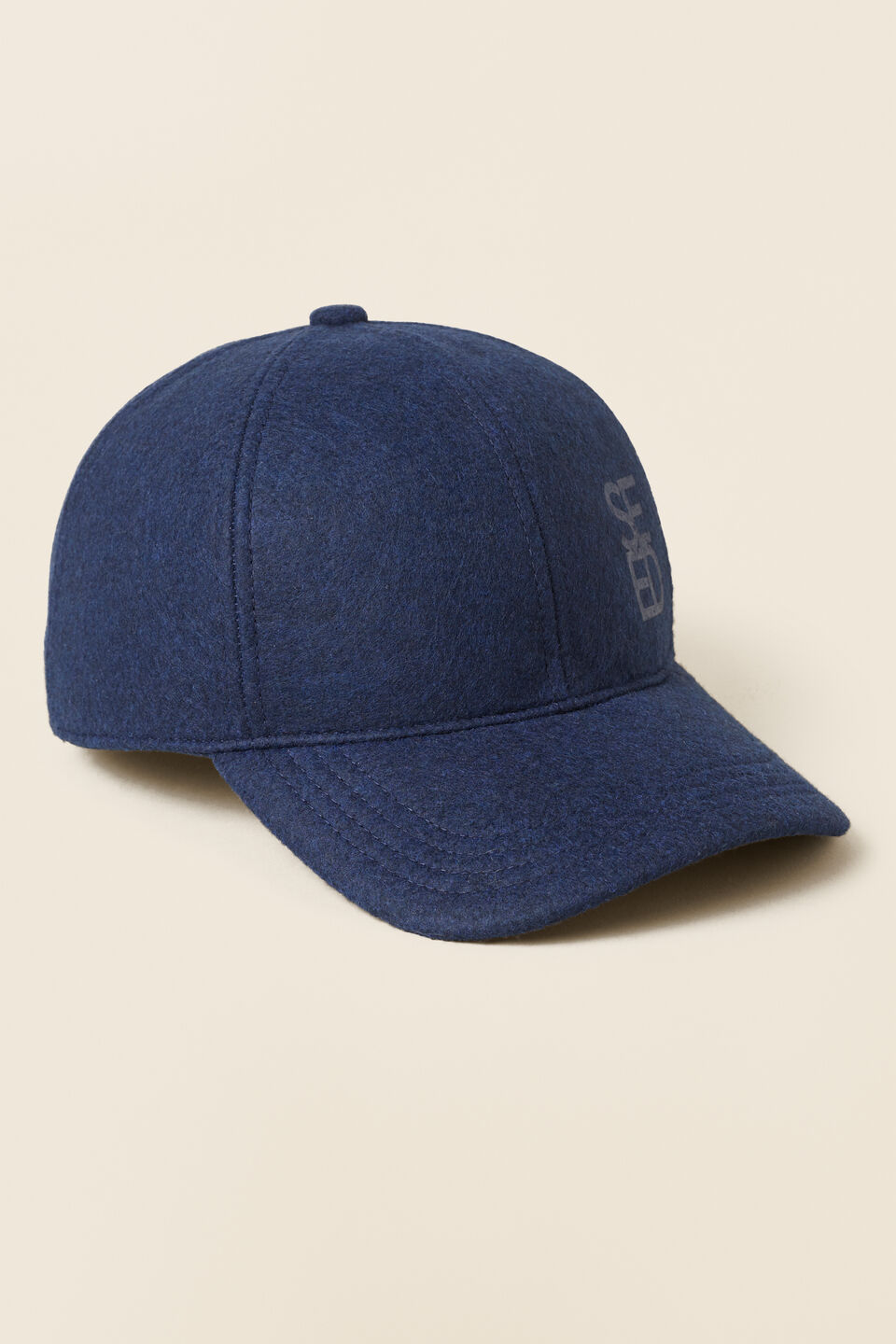 Seed Logo Felt Cap  Deep Navy