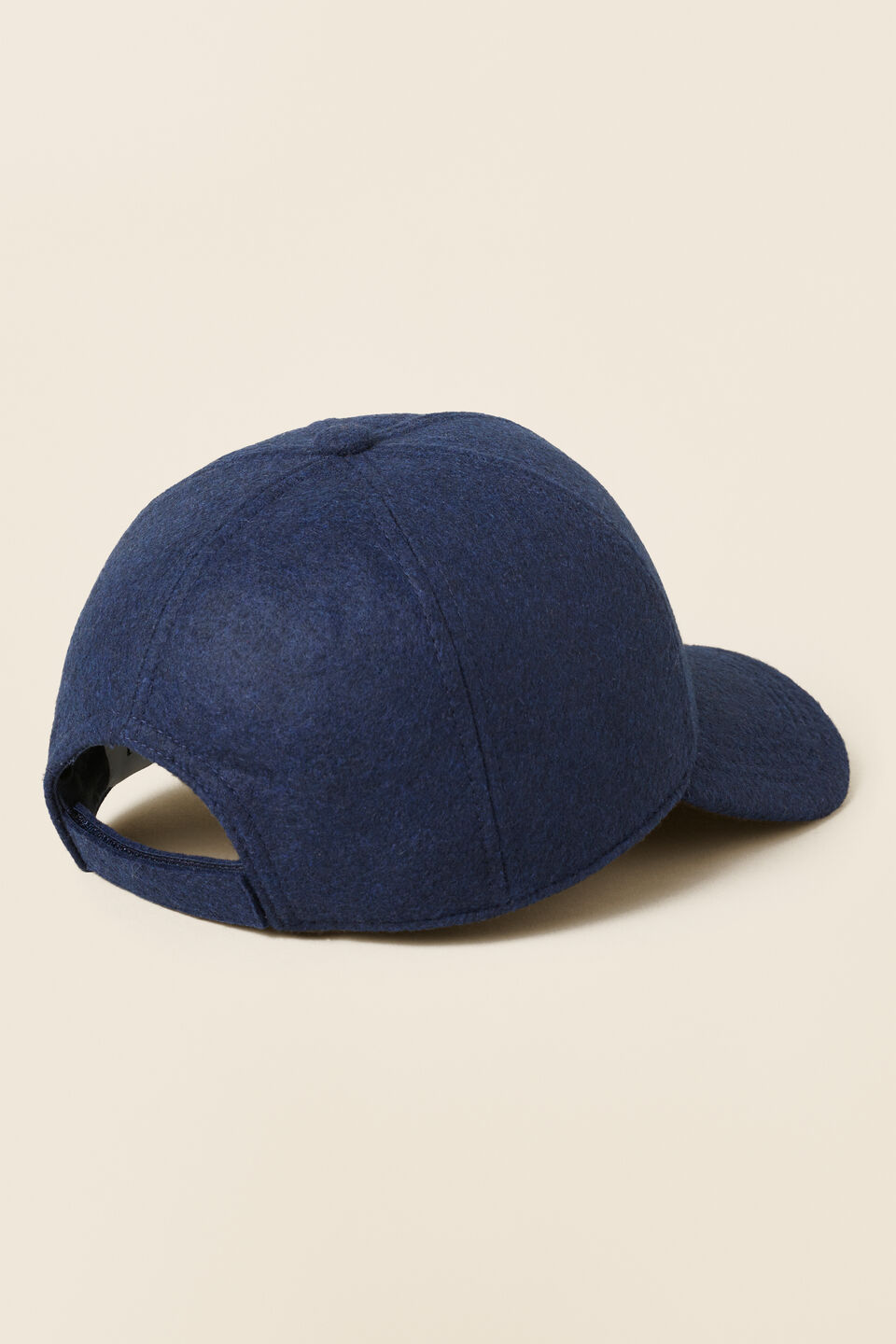 Seed Logo Felt Cap  Deep Navy
