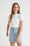 Core Rib Tee  White  hi-res