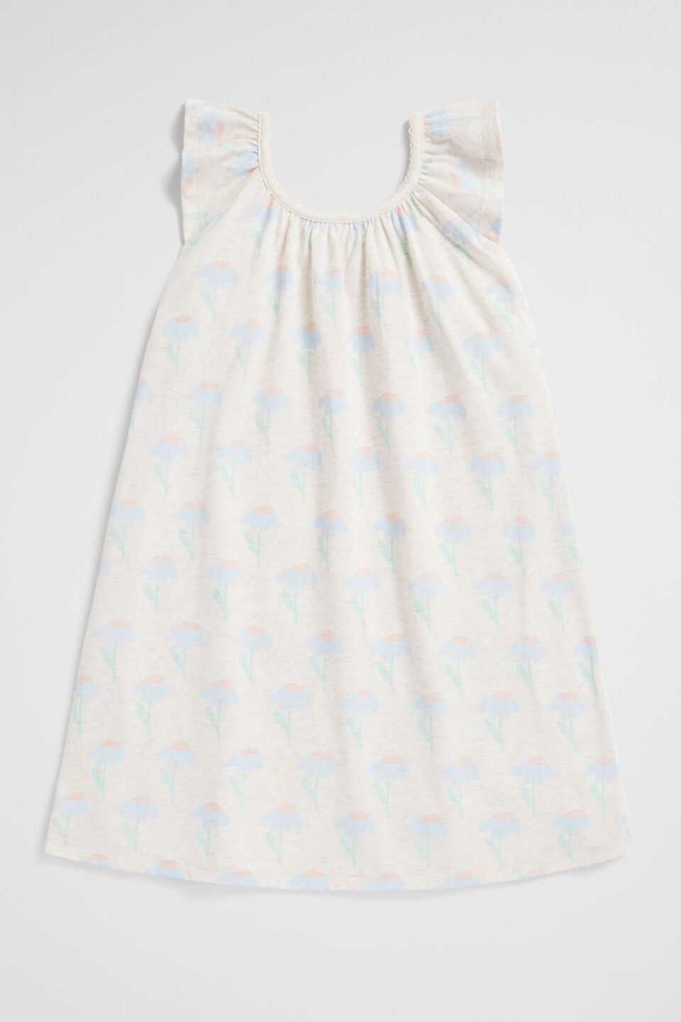 Daisy Nightie  Oat Marle
