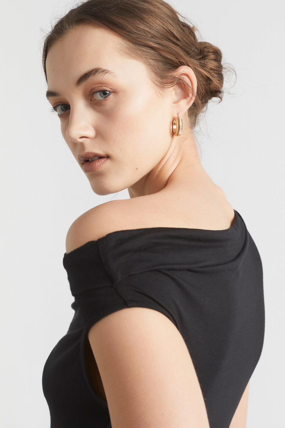 Off Shoulder Top  Black