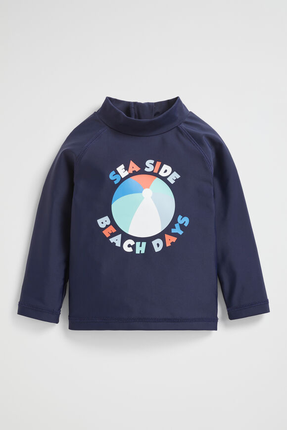 Beachball Rashvest  Midnight Blue  hi-res