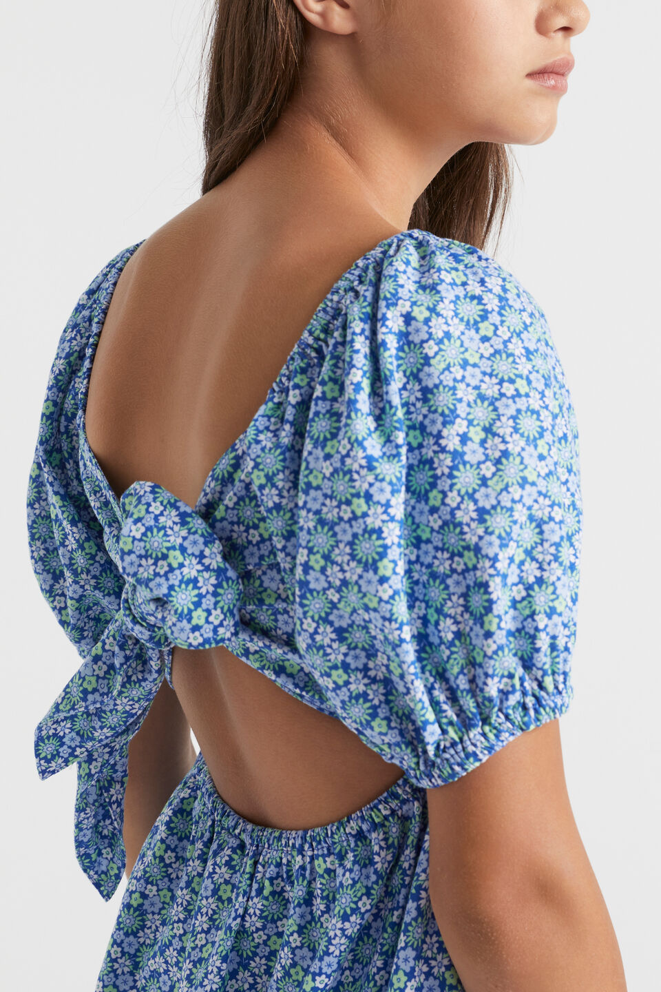 Tie-Back Dress  Multi