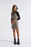 Check Button Dress  Black Check  hi-res