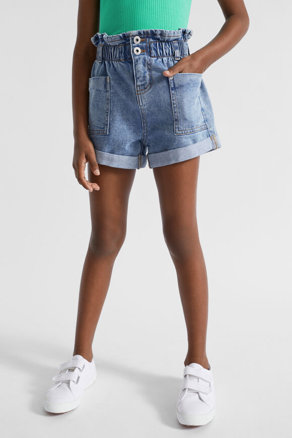 Core Denim Short  Clean Blue Wash  hi-res