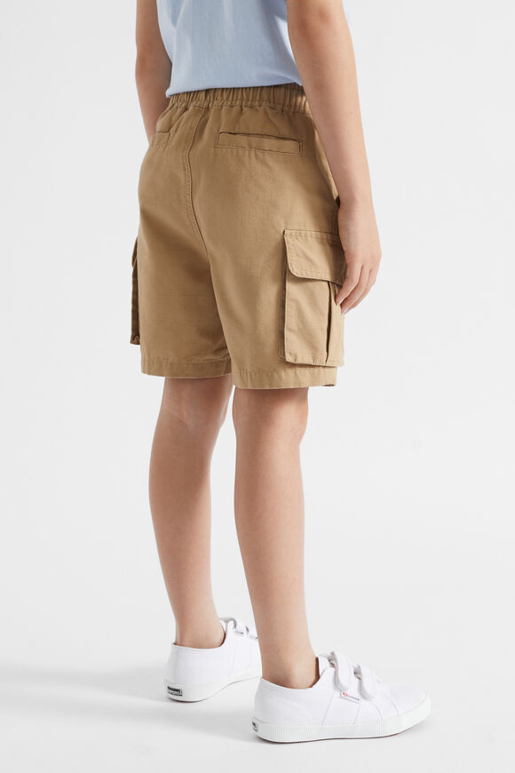 Textured Cargo Short  Biscotti  hi-res