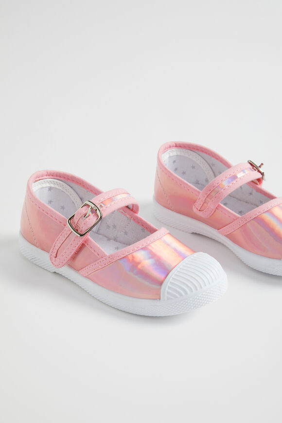 Reflective Mary Jane Sneaker  Pink  hi-res