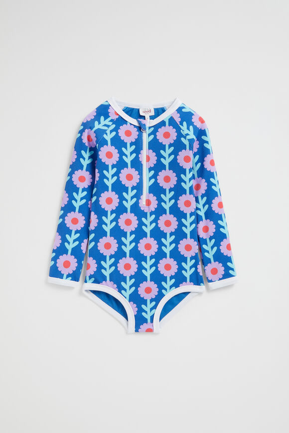Retro Daisy Rashsuit  Marine  hi-res