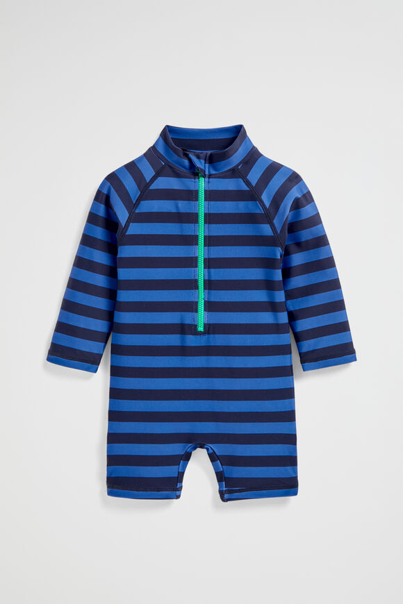 Stripe Rashsuit  Marine  hi-res