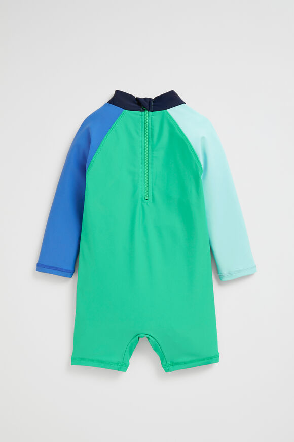 Colourblock Rashsuit  Multi  hi-res