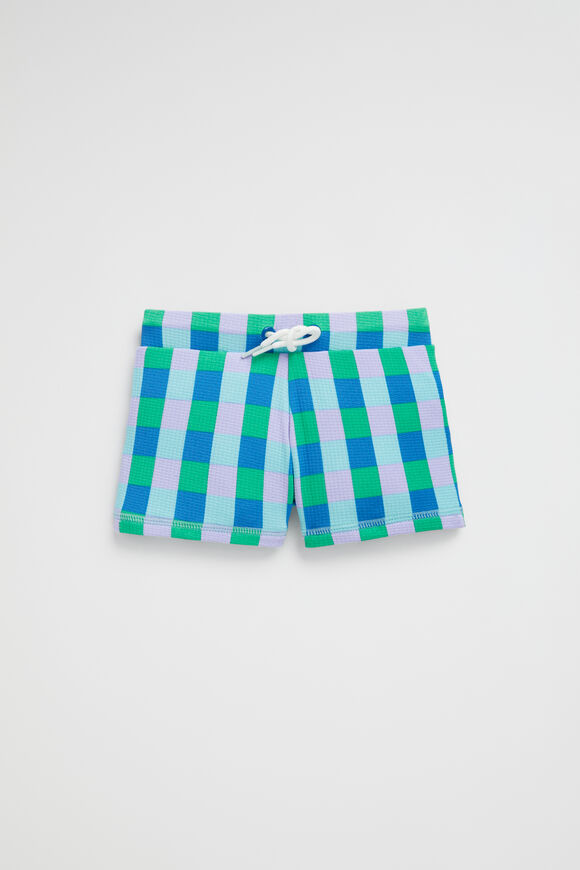 Check Swim Short  Multi  hi-res