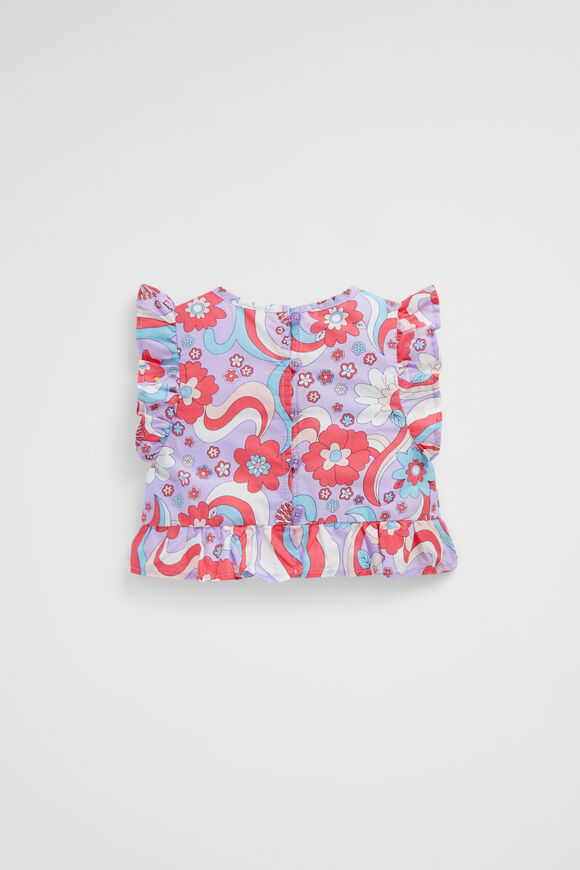 Daisy Wave Top  Lavender  hi-res