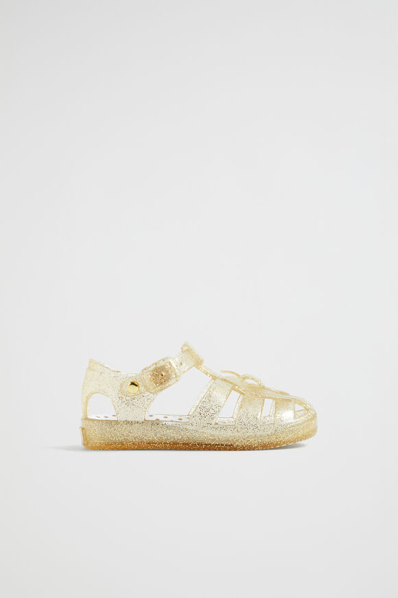 Butterfly Jelly Sandal  Gold  hi-res