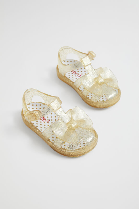 Butterfly Jelly Sandal  Gold  hi-res