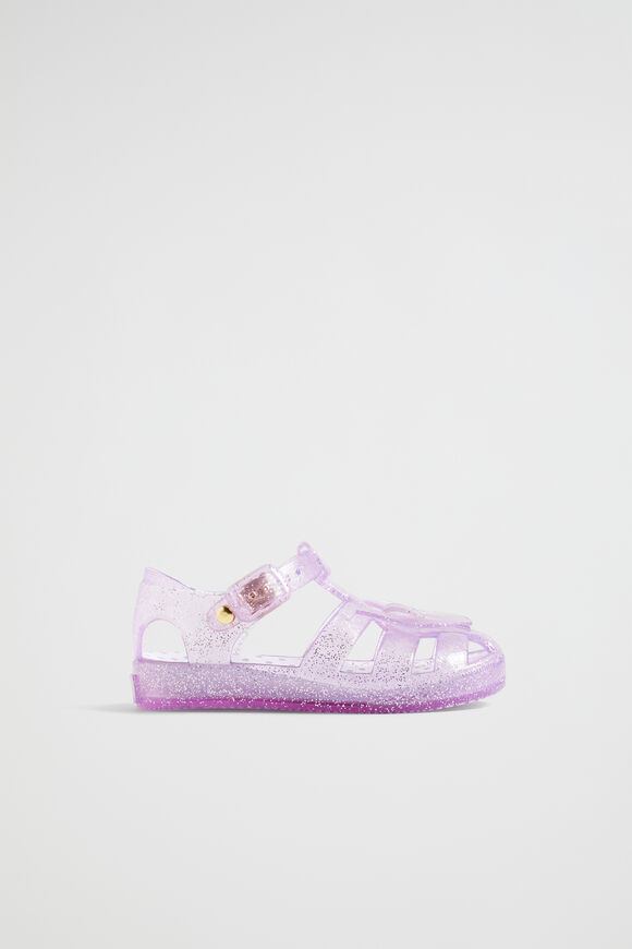 Butterfly Jelly Sandal  Lavender  hi-res