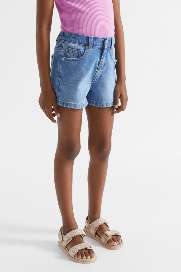 Denim Short  Bright Blue Wash  hi-res
