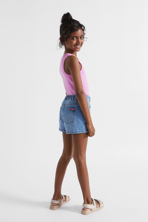 Denim Short  Bright Blue Wash  hi-res