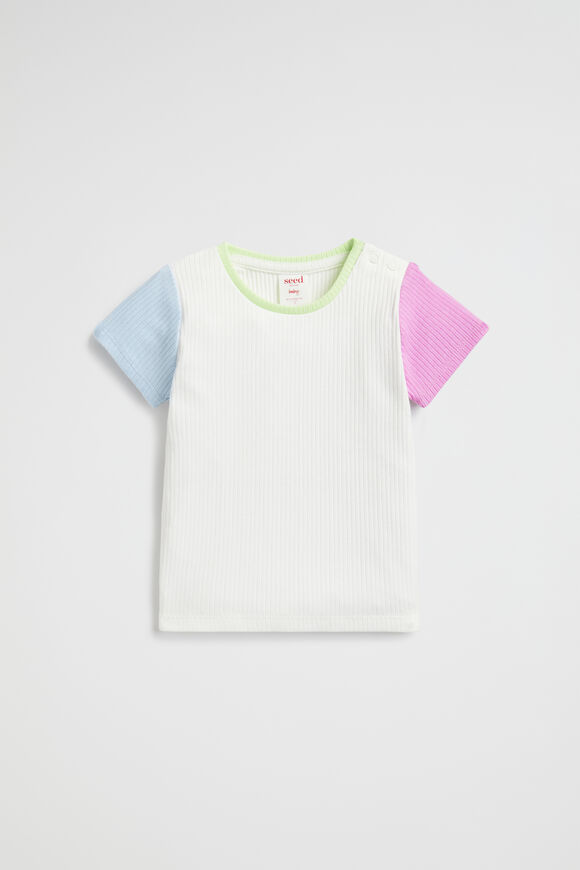 Colourblock Tee  Multi  hi-res