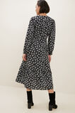 Paisley Midi Dress  Mono Paisley  hi-res