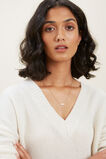 Fine Diamante Bar Necklace  Gold  hi-res