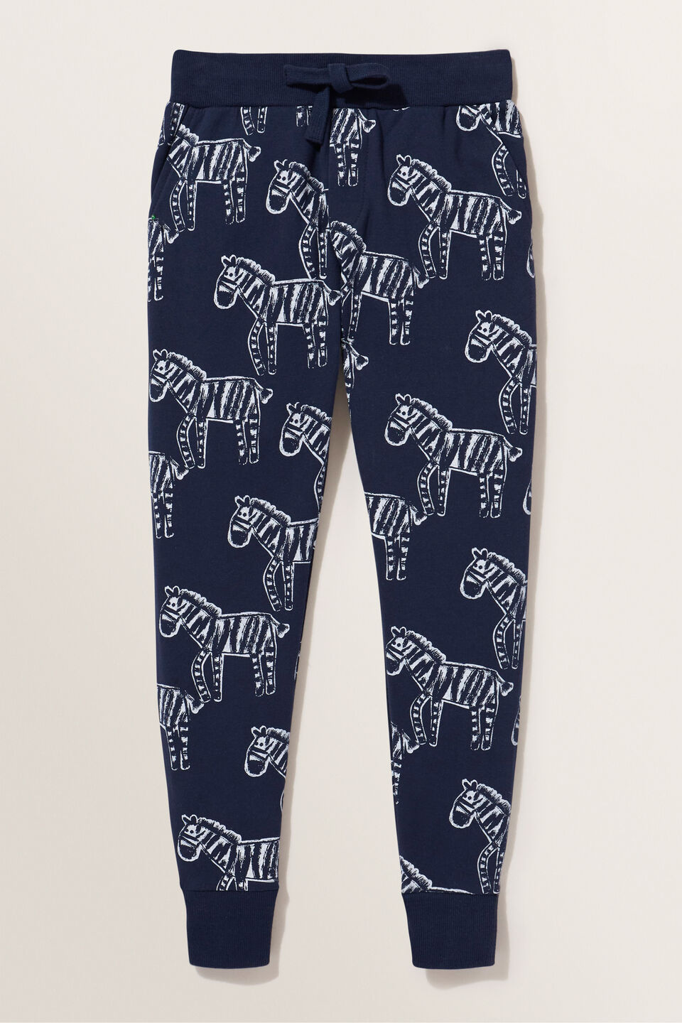 Zebra Trackpant  Midnight Blue
