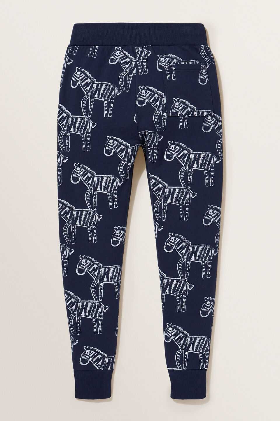 Zebra Trackpant  Midnight Blue