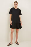 Jersey Tiered Dress  Black  hi-res