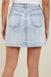 Core Denim A-Line Mini Skirt  Sky Blue Rinse  hi-res